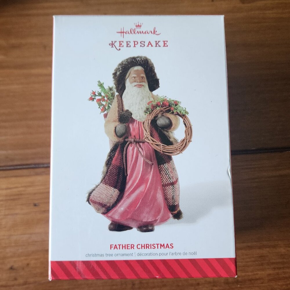 Hallmark Keepsake Ornament Father Christmas Santa 11th in Series 2014